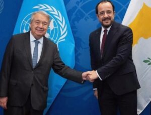 Hristodulidis ile Guterres görüşmesi Rum basınında