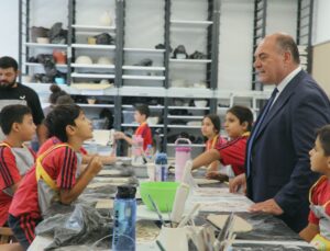 Merkez Değirmenlik SAM’da bilim ve sanat atölyeleri başladı