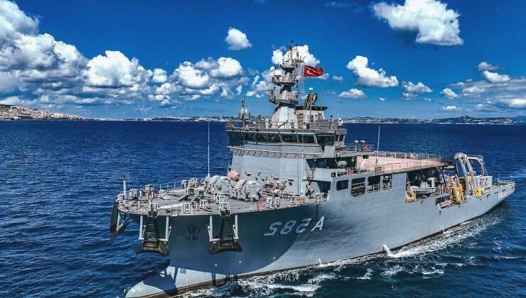 TCG Alemdar KKTC’ye Yola Çıkıyor
