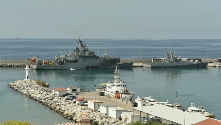 Türkiye’den Gelen Arama Gemisi Girne Açıklarında Çalışmalara Katıldı