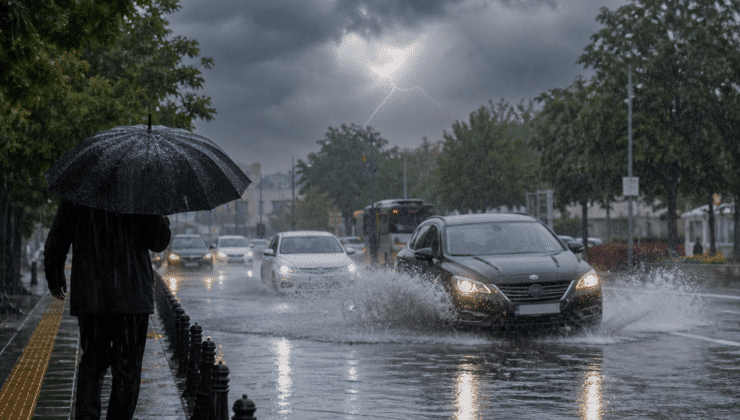 Meteoroloji’den 12.00-17.00 saatleri için yağış uyarısı