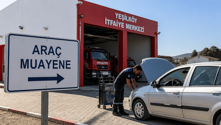 Karpaz’da araç muayenesi Yeşilköy’de yapılacak