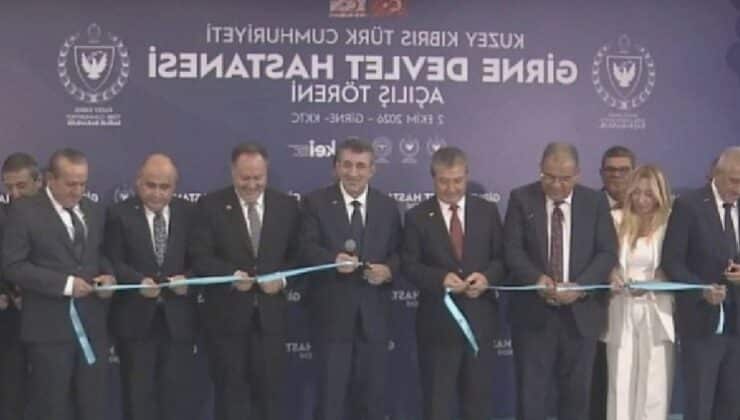 Girne ve Güzelyurt Devlet Hastaneleri açıldı