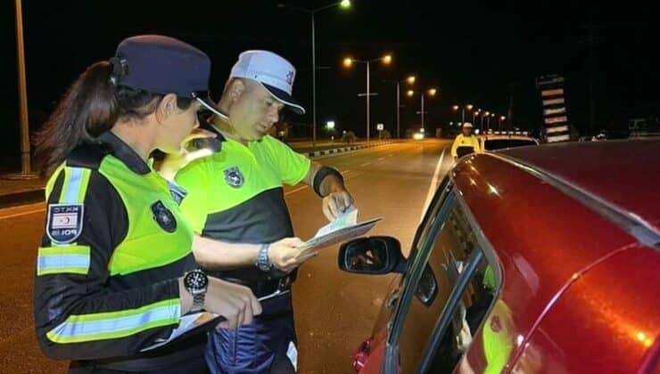 Trafik denetimlerinde 363 sürücüye işlem yapıldı